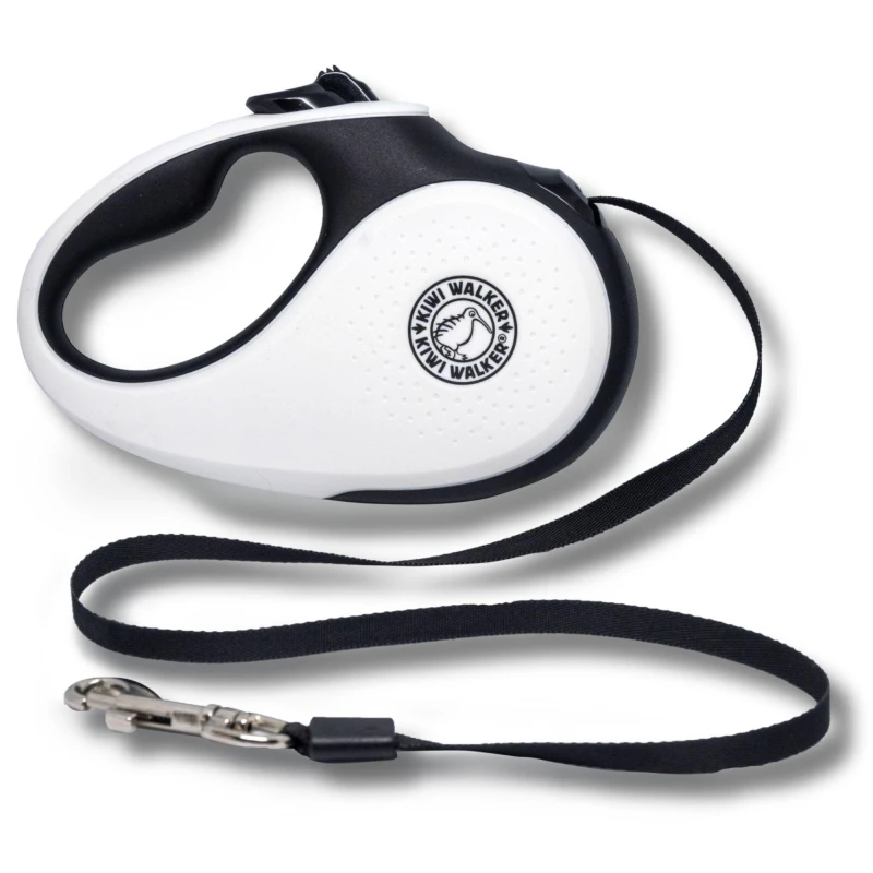 Image of Kiwi Walker Retractable Dog Leash White unisex One Size