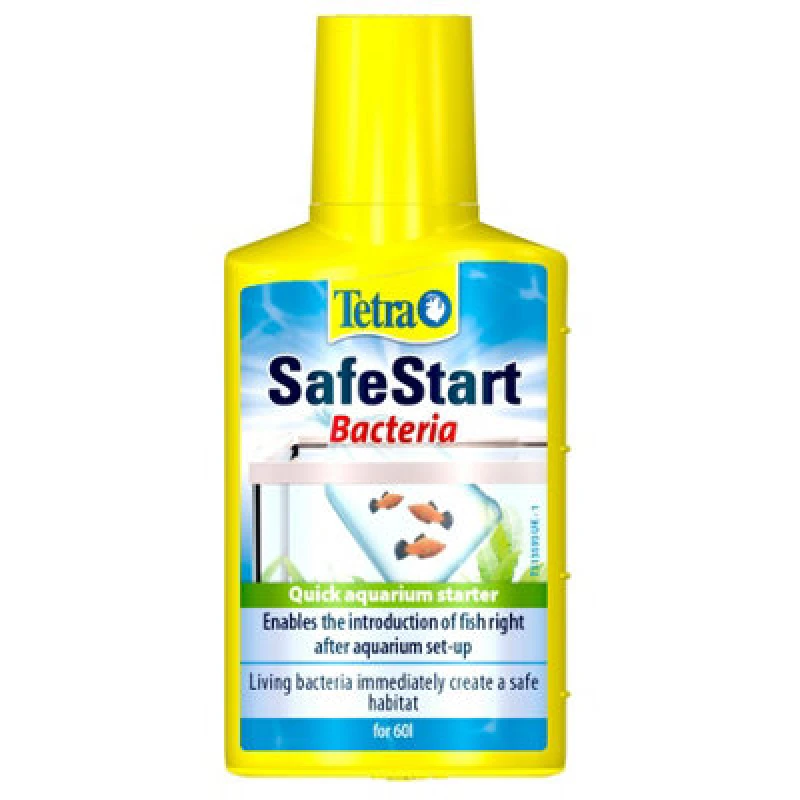 Image of Tetra Safestart, Allows Fast Introduction Of Fish In A Fish Tank, 50 Ml