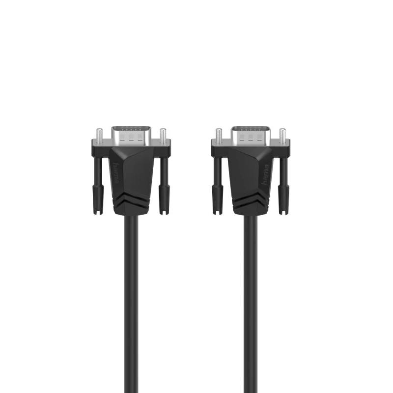 Image of Hama Hama VGA Cable VGA 15-pin plug, VGA 15-pin plug 1.50 m Black 00200707 VGA cable 00200707