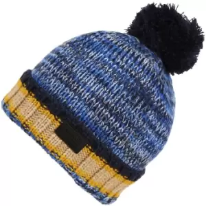 Image of Regatta Mens Davion IV Fleece Lined Bobble Beanie Hat One Size