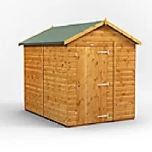 Image of Power Garden Shed 86PAW Golden Brown 8x6