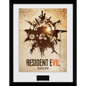 Image of Resident Evil Talisman Framed Collector Print