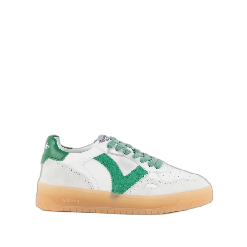 Image of Victoria Trainers Victoria Seul Efecto Piel & Serraje Vert Unisex 38