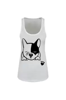 Image of Sleepy French Bulldog Vest Top
