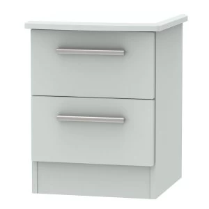 Image of Robert Dyas Fourisse Ready Assembled 2-Drawer Bedside Table