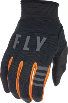 Image of FLY Racing F-16 Gloves Black Orange S