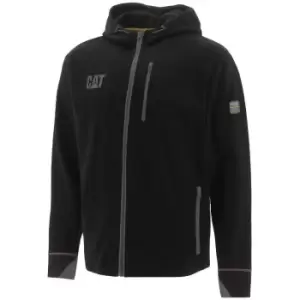 Image of Caterpillar Mens H2O Zip Up Reflective Work Sweatshirt S - Chest 34-37' (87 - 94cm)