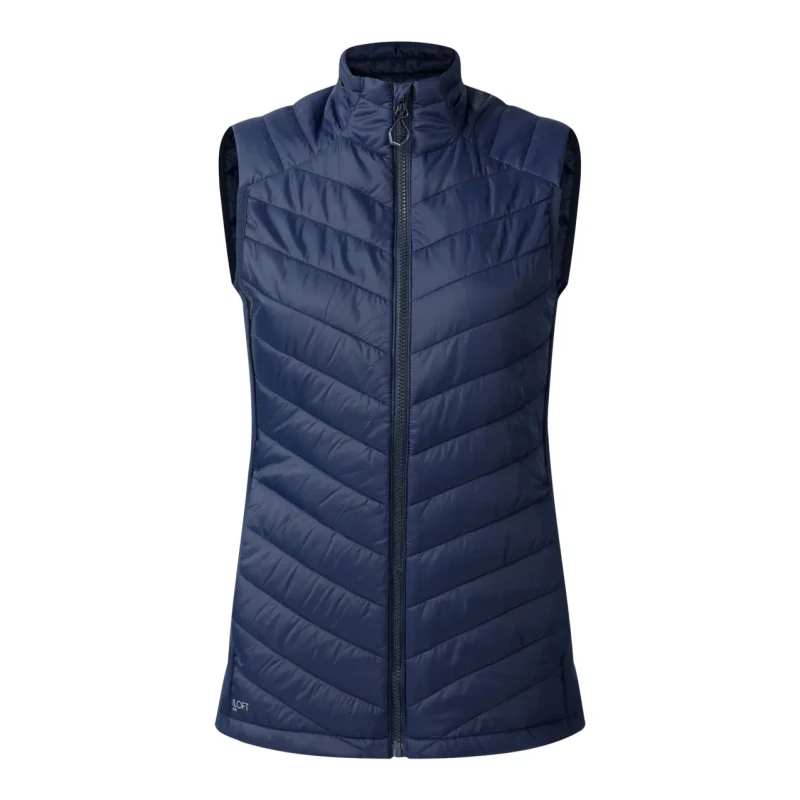 Image of Womens sleeveless jacket Dare 2B Air Lite Bleu Female 46