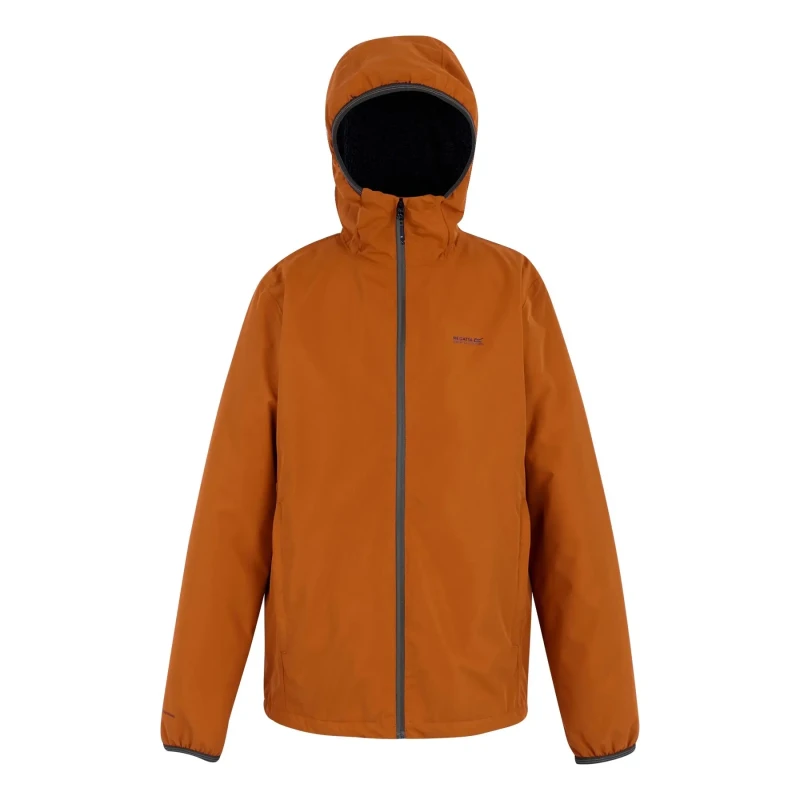 Image of Regatta Regatta Men Caspen Waterproof Insulated Jacket in Orange Size: Medium Orange M Male 5063516130246