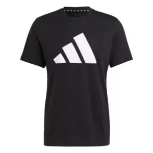 Image of adidas Train Essentials Feelready Logo Training T-Shirt M - Black