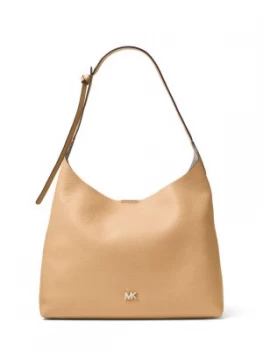 Image of Michael Kors Junie medium hobo bag Apricot