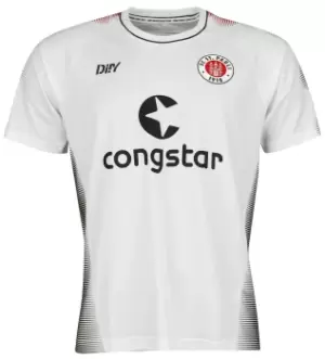 Image of FC St. Pauli 2023-24 away shirt Jersey white