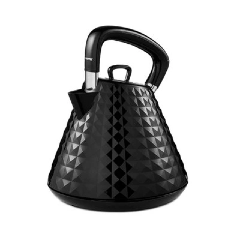 Image of Geepas 1.5L Cordless Traditional Pyramid Electric Kettle 3000W Black