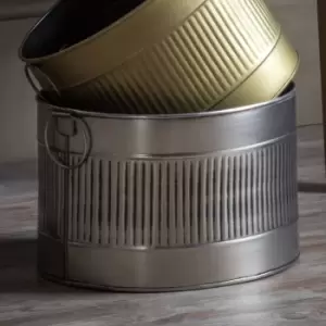 Image of 35cm Antique Nickel Planter