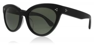 Image of Oliver Peoples Roella Sunglasses Black 10059A Polariserade 55mm
