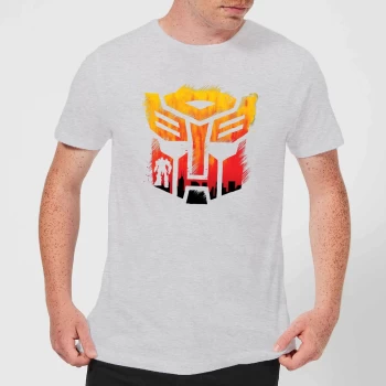 Image of Transformers Autobot Symbol Mens T-Shirt - Grey - XS