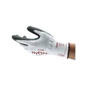 Image of Ansell HyFlex 10 Gauge Size 9 Cut Resistant Palm Coated Medium Duty