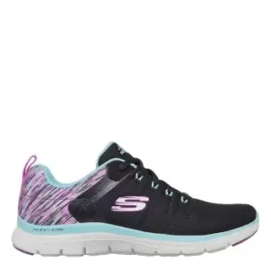 Image of Skechers Flex Apex Sneaker - Black