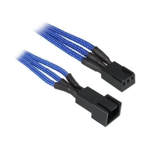 Image of BitFenix Alchemy 3pin Fan extension 90cm - Blue