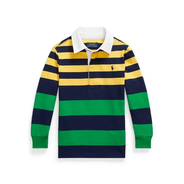 Image of Polo Ralph Lauren Iconic Rugby Shirt Junior - Multi 15 - 16 Years