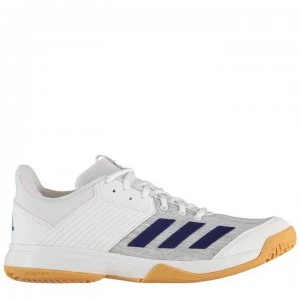 Image of adidas Ligra 6 Mens Indoor Court Shoes - White/Ink