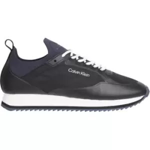 Image of Calvin Klein Low Top Lace Up Nylon - Black