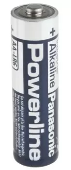 Image of Panasonic Industrial Powerline Alkaline AA Battery 1.5V