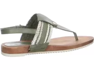 Image of Tamaris Comfort Sandals khaki Da.-Sandalette 4