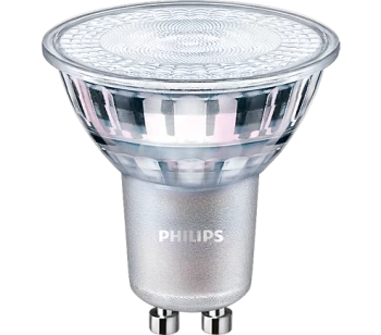 Image of Philips Master Value LED 3.7-35W GU10 PAR16 2700K Dimmable Spotlight Bulb - Warm White - 30811400