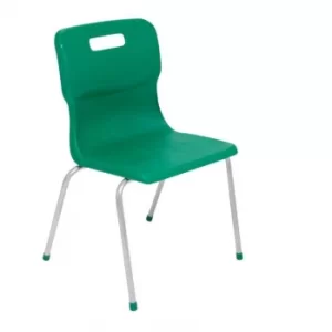 Image of TC Office Titan 4 Leg Chair Size 5, Green