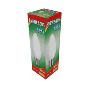Image of Eveready LED Candle 6W 470lm Warm White 3000k B15 - S13612