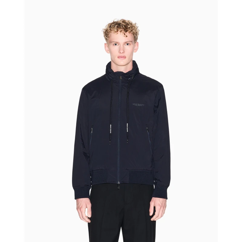 Image of Armani Exchange Blouson Jacket Deep Navy male L