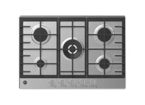 Image of Hoover HHG75WK3X 5 Burner Gas Hob