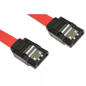 Image of Locking SATA II (M) to Locking SATA II (M) 0.90m Red OEM Internal Data Cable