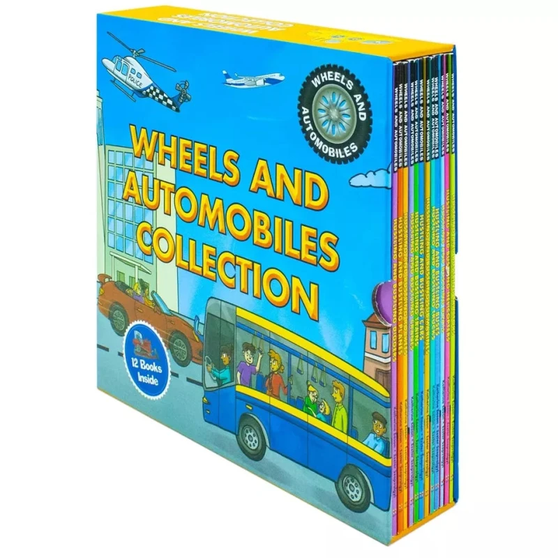 Image of Wheels and Automobiles Collection 12 Amazing Books Set by Katherine Eason Katherine Eason Books