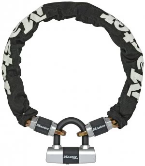Image of Master Lock Mini D & Bike Lock Chain Set - 1m