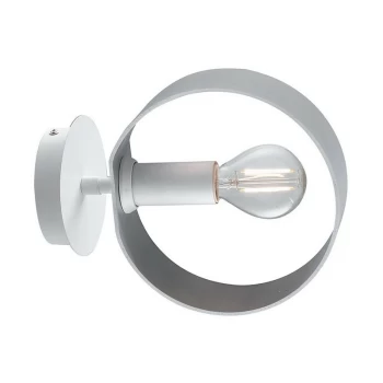Image of Fan Europe Lighting - Fan Europe OLYMPIC Wall Light White, Silver 8x19x16cm