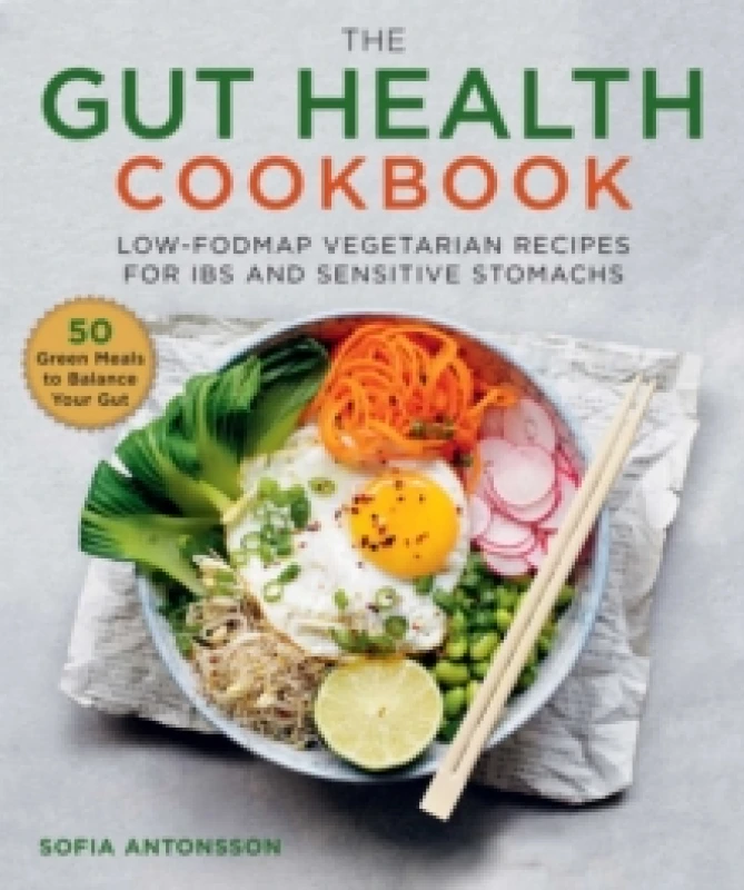 Image of gut health cookbook low fodmap vegetarian recipes for ibs and sensitive sto 9781510750418
