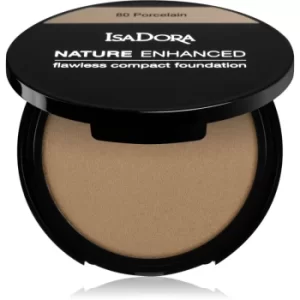 Image of IsaDora Nature Enhanced Flawless Compact Foundation Compact Cream Foundation Shade 84 Cream Sand 10 g