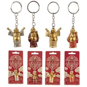 Image of Lucky Buddha Keyring (1 Random Supplied)