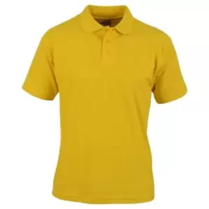 Image of Absolute Apparel Mens Pioneer Polo (S) (Sunflower)
