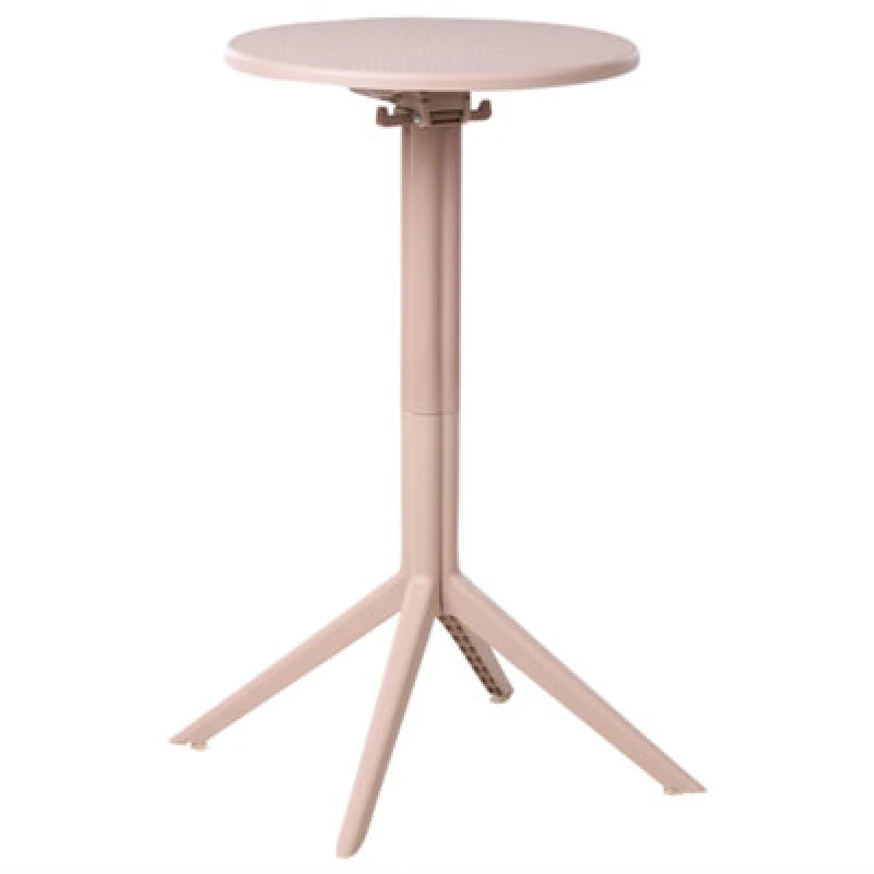 Image of Beliani Garden Bar Table Legrena 60 Cm 60 Cm Beige