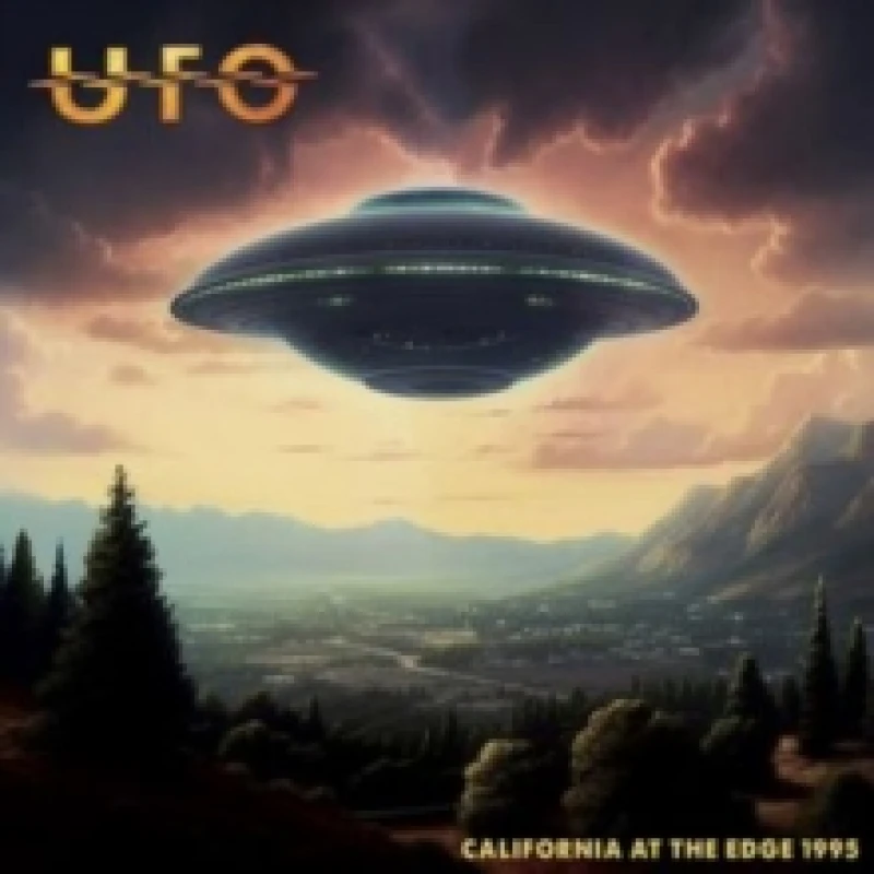 Image of UFO California at the Edge 1995 (Vinyl) 12 Album Coloured Vinyl