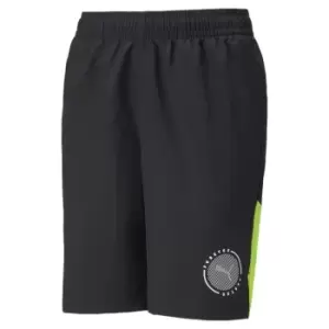 Image of Puma Junior Active Woven Shorts - Black