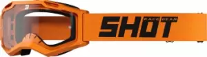 Image of Shot Assault 2.0 Solid Motocross Goggles, orange, orange, Size One Size