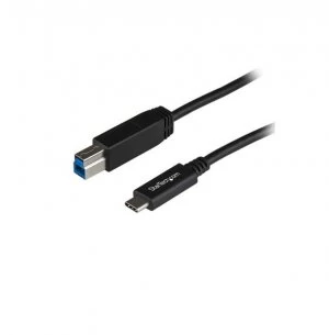 Image of StarTech.com 1m USB C to USB B Printer Cable - M/M - USB Type B Cable