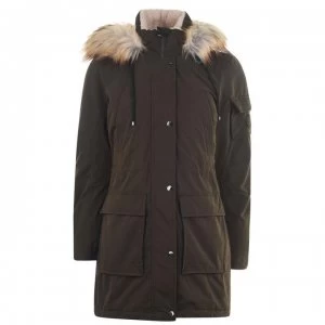 Image of DKNY Parka Jacket - Loden