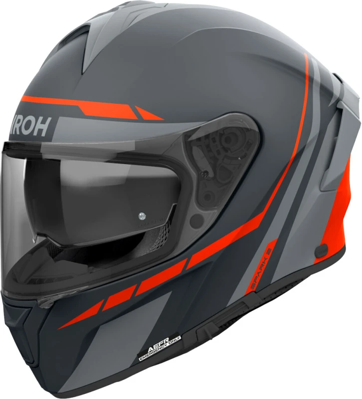 Image of Airoh Spark 2 Spinner Orange Matt Full Face Helmet Size S