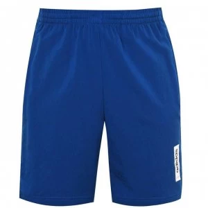 Image of adidas Mens Brilliant Basics Shorts - Blue/White