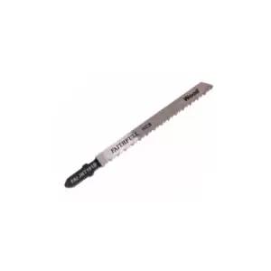 Image of Faithfull - FAIJBT101B Jigsaw Blades T Shank For Wood T101B (Pack 5)